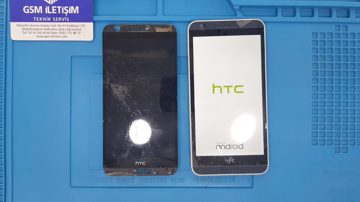 HTC Desire 820 Ekran Tamiri Teknik Servisi