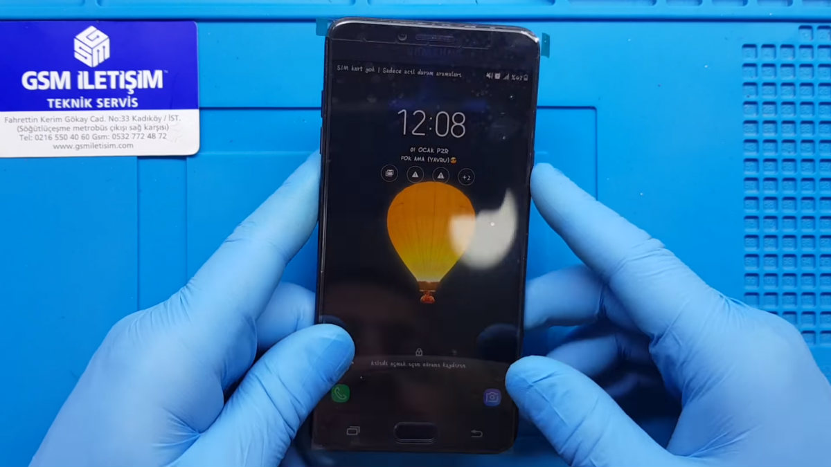 Samsung Galaxy C7 Pro Ekran Değişimi Nasıl Yapılır