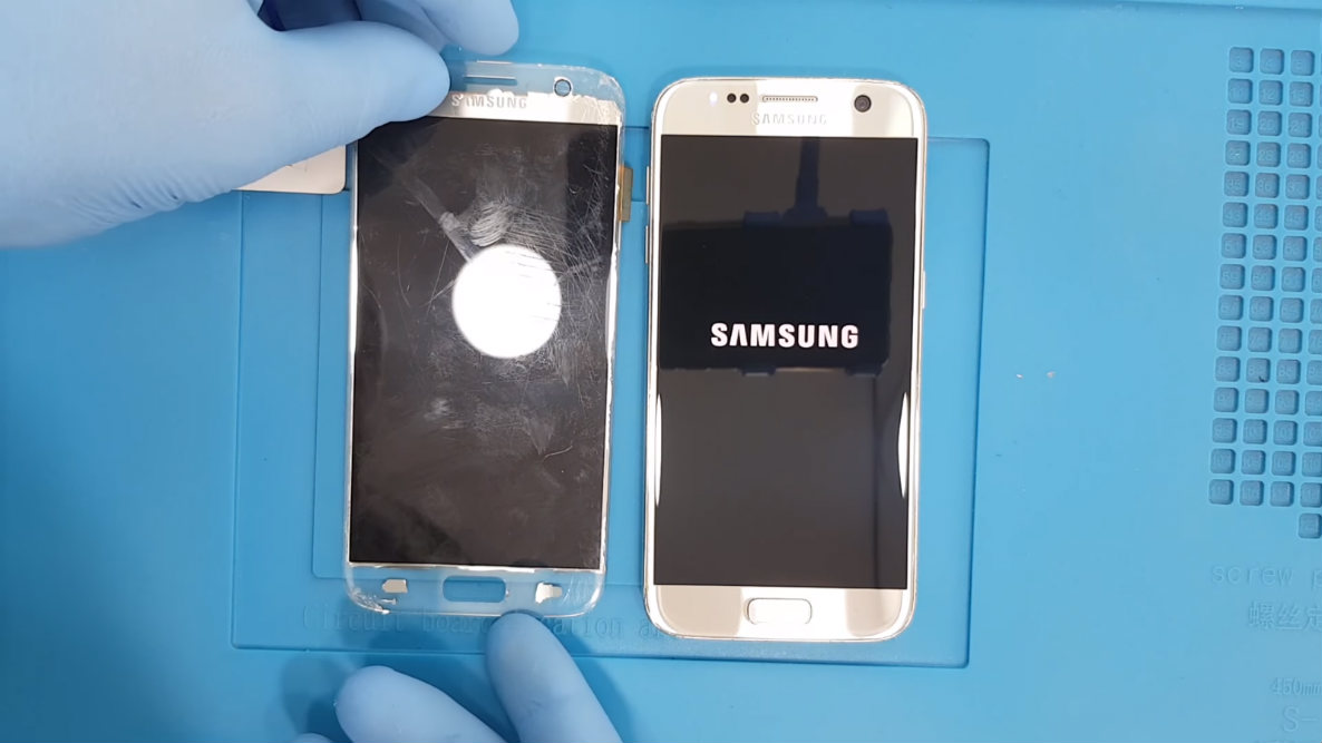 Samsung Galaxy S7 Dokunmatik Ekran Cam Değişimi