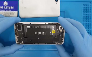 LG Q6 batarya değişimi