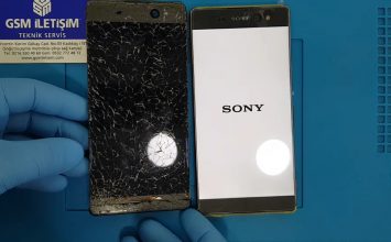Sony Xperia XA2 ekran değişimi