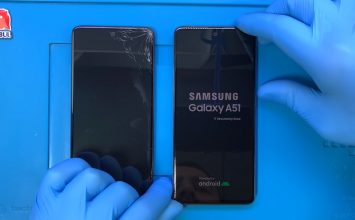 Samsung Galaxy A51 ekran değişimi