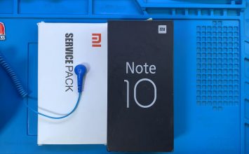 Xiaomi Mi Note 10 ekran değişimi